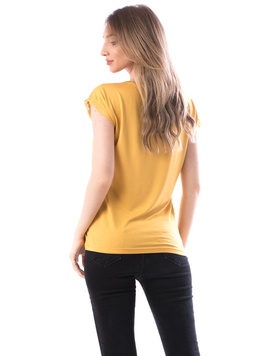 Tricou Dama Dsty556 Mustar