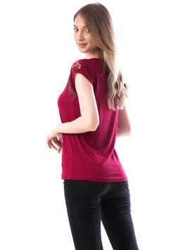 Tricou Dama Dsty556 Grena