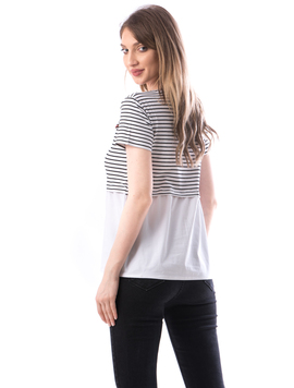 Tricou Dama MyHeart10 Alb