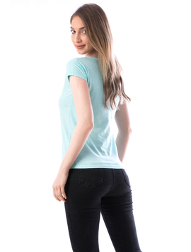 Tricou Dama Bumbac CasualFriday Vernil