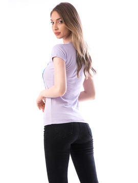 Tricou Dama Bumbac CasualFriday Lila