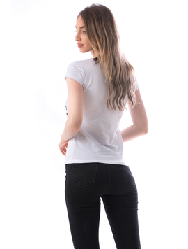 Tricou Dama Bumbac BabeOne Alb