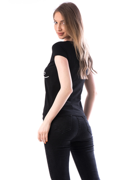 Tricou Dama Bumbac BabeOne Negru