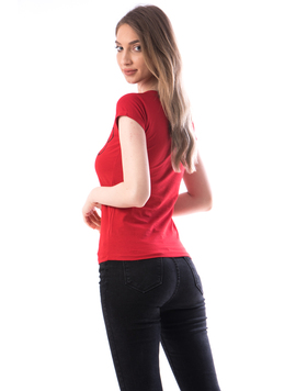 Tricou Dama Bumbac ThingNrs Rosu