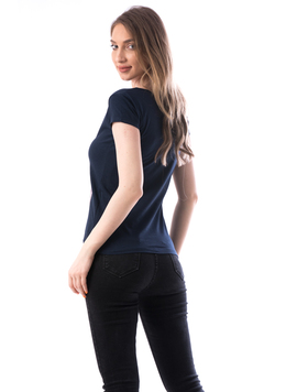 Tricou Dama Bumbac CattyFive Bleumarin