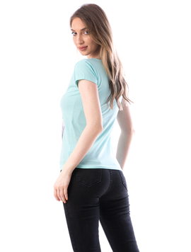 Tricou Dama Bumbac CattyFive Vernil