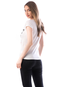 Tricou Dama Bumbac WhatMakes Alb