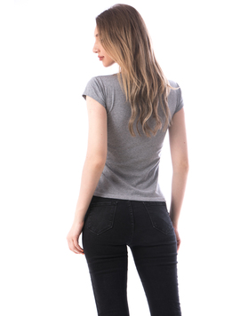 Tricou Dama Bumbac ChooseAdventure Gri