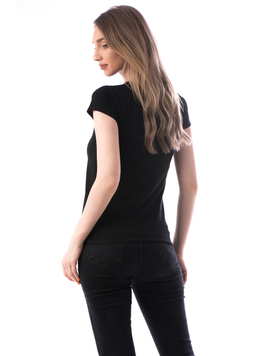 Tricou Dama Bumbac GoodbyeParsy Negru