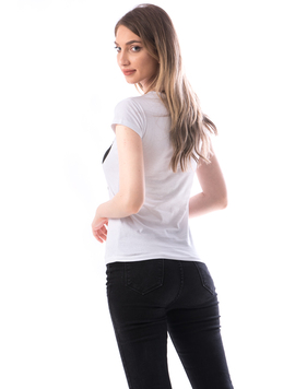 Tricou Dama Bumbac MrsLovely Alb