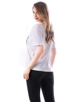 Tricou Dama Bumbac Nassao Alb