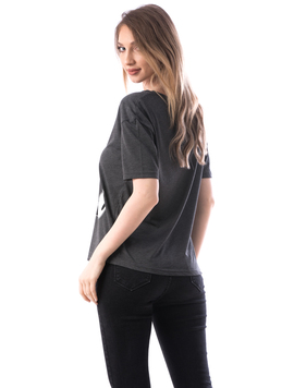 Tricou Dama Bumbac Catty Gri