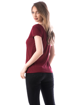 Tricou Dama Bumbac Jermyy Grena