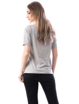 Tricou Dama Bumbac Pringy Gri