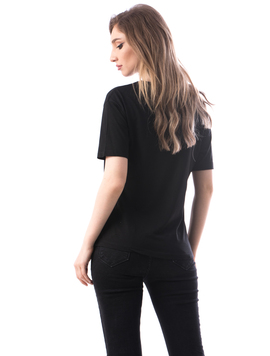 Tricou Dama Bumbac Fammy Negru