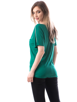 Tricou Dama Bumbac Smply Verde