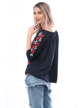 Ie Dama ReadyForSpring Bleumarin Rosu Si Alb