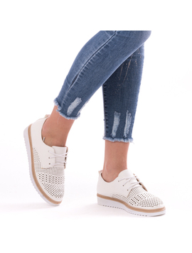 Pantofi Dama NerdStyle Alb