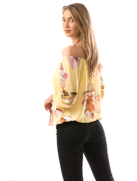 Bluza Dama MelisaThree Galben
