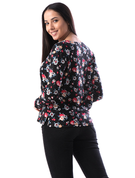 Bluza Dama Dfrt12 Negru