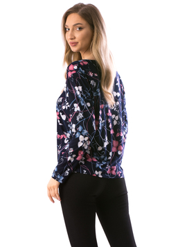 Bluza Dama CarryFlowers30 Bleumarin Si Bleu