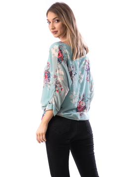 Bluza Dama Vbrt199 Turcoaz