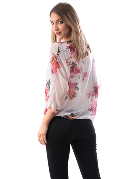 Bluza Dama Vbrt199 Alb