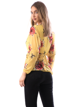 Bluza Dama MidJk122 Galben