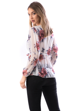 Bluza Dama MidJk122 Alb