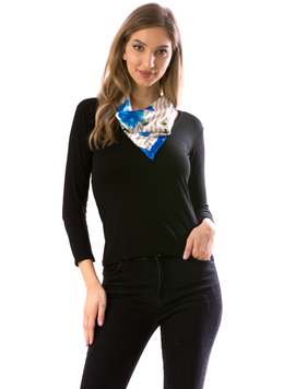Esarfa Dama SpSpring19 Albastru