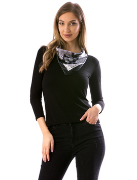 Esarfa Dama SpSpring19 Negru