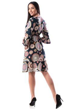 Rochie Dama KryUpiu12 Bleumarin
