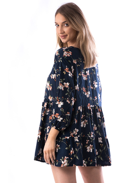 Rochie Dama HliKt122 Bleumarin