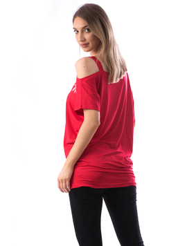 Tricou Dama Hamby166 Rosu