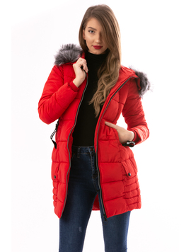 Geaca Dama Warmth Rosu