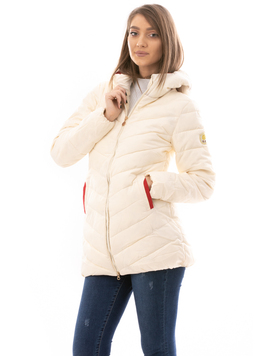 Geaca Dama WinterMood Alb