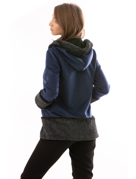Jacheta Dama FineLine Bleumarin