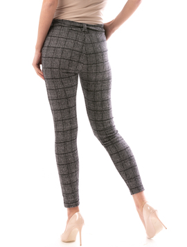 Pantaloni Dama FancyPlaid Gri