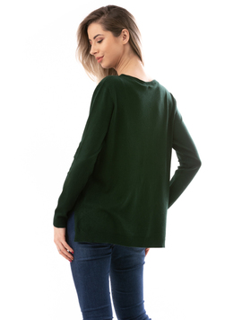 Pulover Dama UmbrellaCat Verde