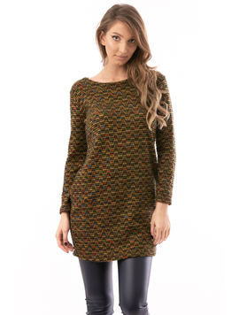 Rochie Dama Gingerbread Mustar