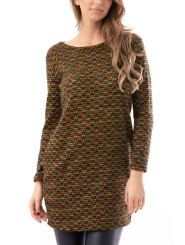 Rochie Dama Gingerbread Mustar