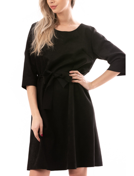 Rochie Dama SuedeRobe Negru