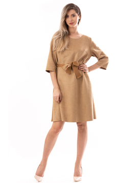 Rochie Dama SuedeRobe Bej