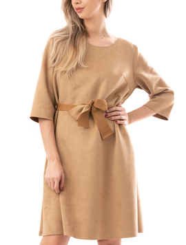 Rochie Dama SuedeRobe Bej
