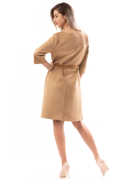 Rochie Dama SuedeRobe Bej