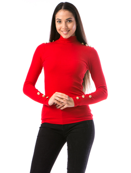 Bluza Dama GoldenButtons14 Rosu