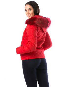 Geaca Dama ShortThr15 Rosu