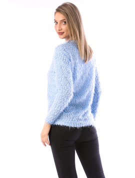 Pulover Dama Sklipsy15 Bleu