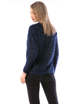 Pulover Dama Sklipsy15 Bleumarin