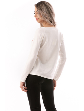 Bluza Dama IntoTheGarden Alb
